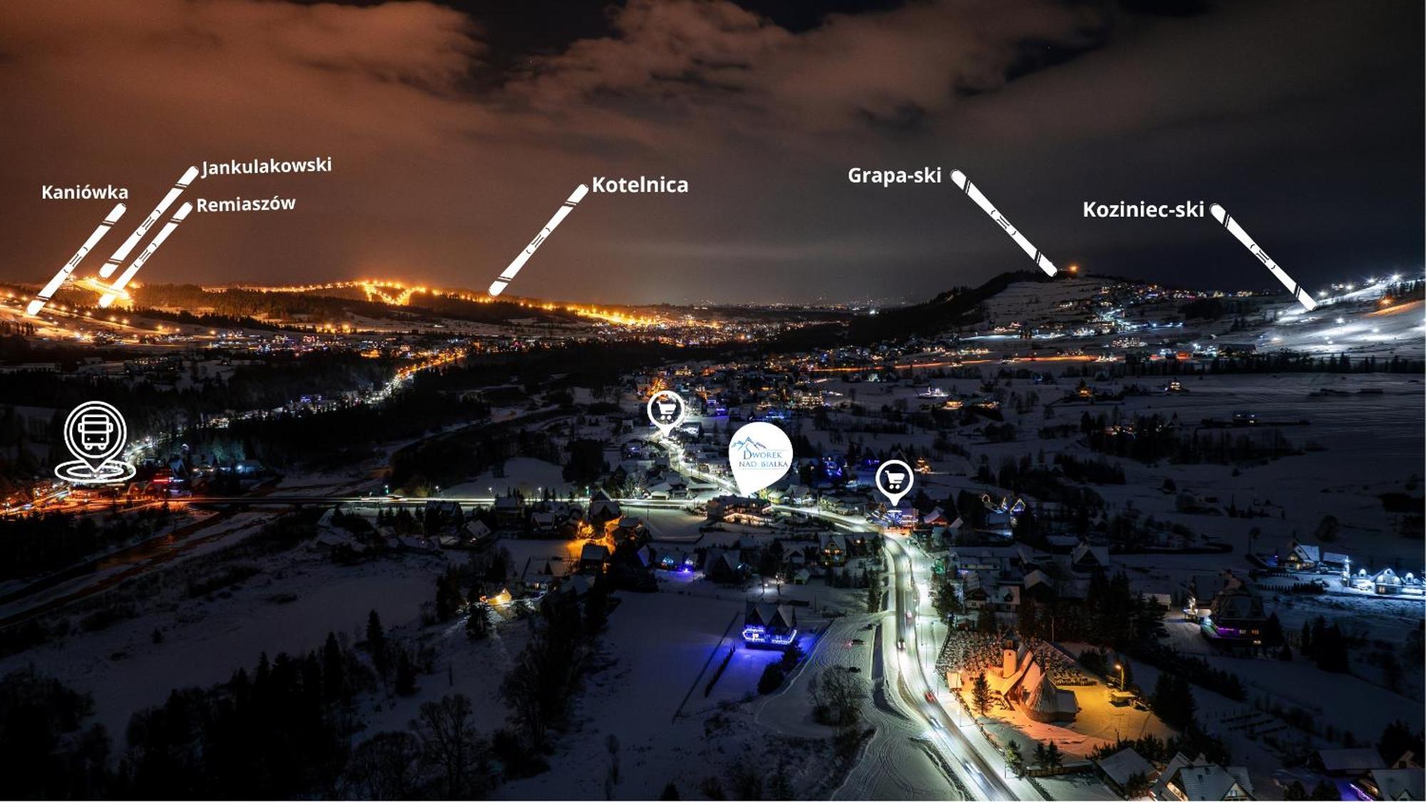 Dworek Nad Bialka Apartamenty-Pokoje-Bialka Tatrzanska-Czarna Góra Kültér fotó